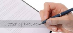 intent letter